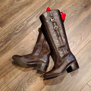 Genuine Leather Ralph Lauren Riding Boat